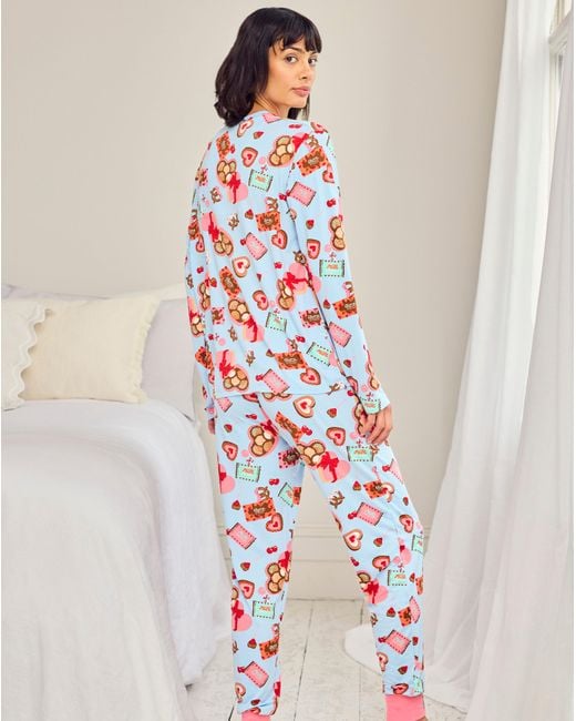 Chelsea Peers Red Classic Long Sleeve Set