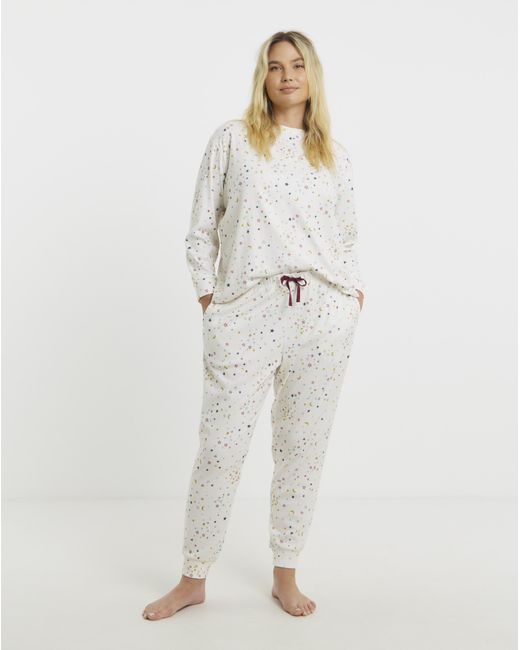 Pretty Secrets White Pointelle Soft Twosie