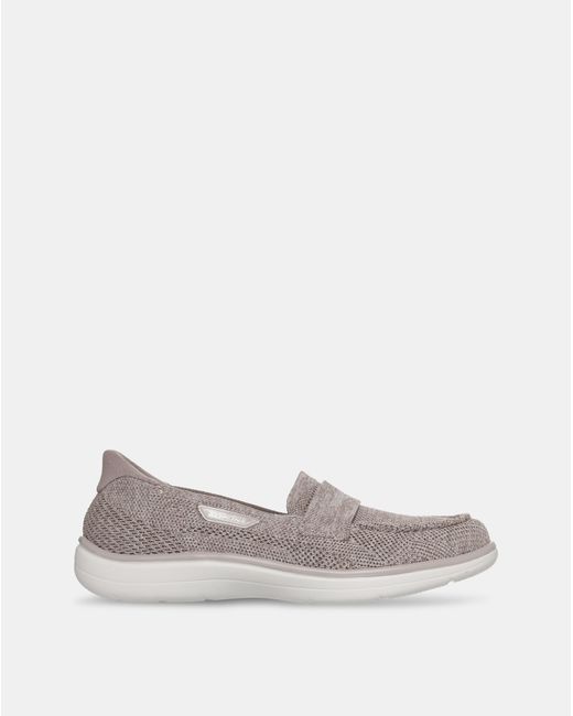 Skechers White Bonnie Shoes D Fit