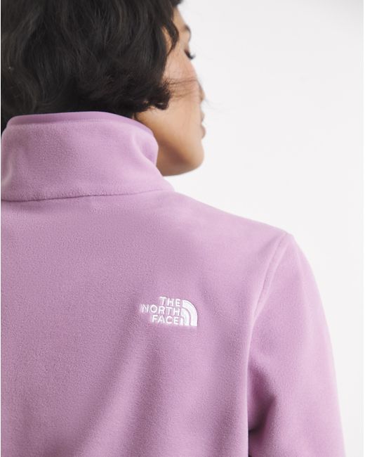 The North Face Pink Fleece 1/4 Zip Jacket