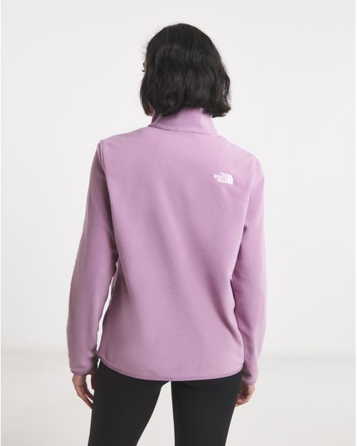 The North Face Pink Fleece 1/4 Zip Jacket