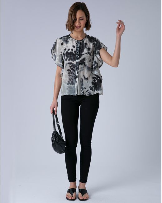 Religion Gray Top