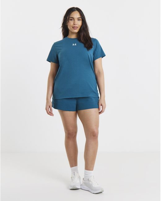 Under Armour Blue Rival Short Sleeve T-Shirt