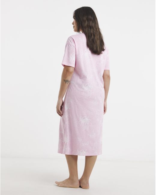 Simply Be White Value T-Shirt Nightie