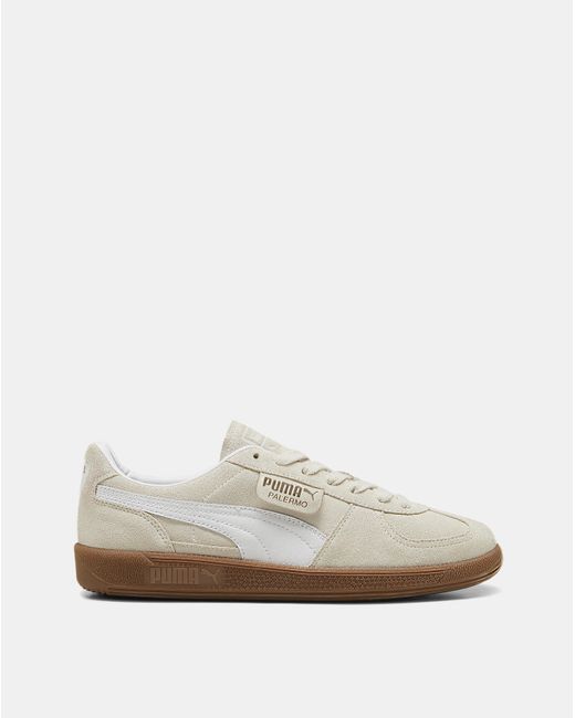 PUMA White Palermo Trainers