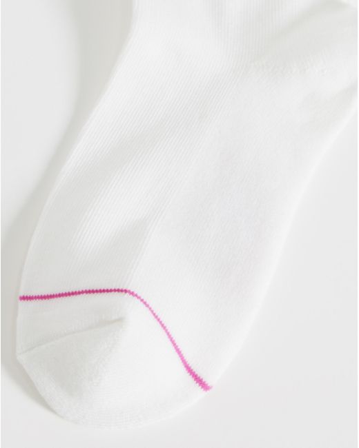 Vans Pink Check Half Crew Socks