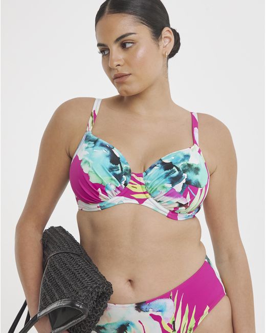 Fantasie Blue Carabelita Full Cup Bikini Top