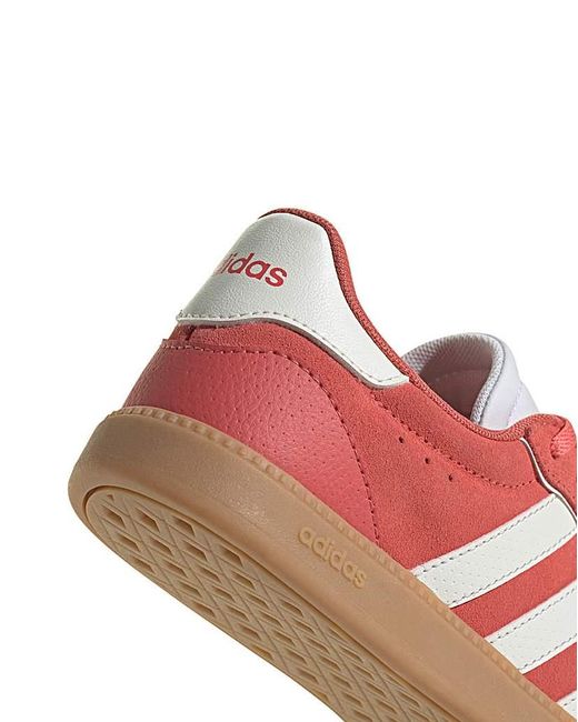Adidas Red Breaknet Sleek Trainers