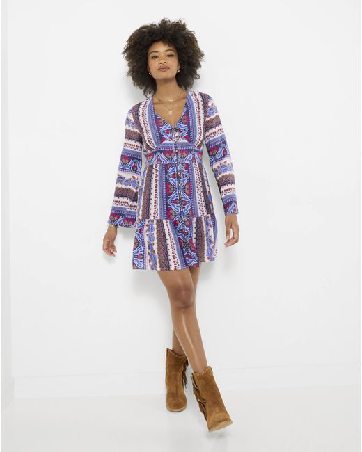 Joe Browns Blue Blissful Boho Tunic Dress
