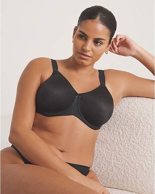 Triumph Black Essential Minimiser Bra