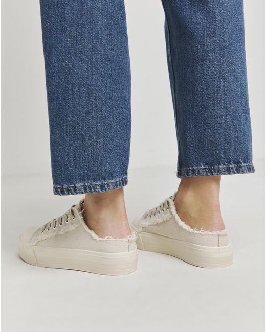 Simply Be Blue Raw Edge Trainer