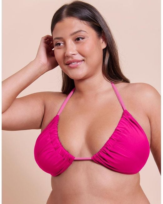 Curvy Kate Black Ibiza String Bikini Top