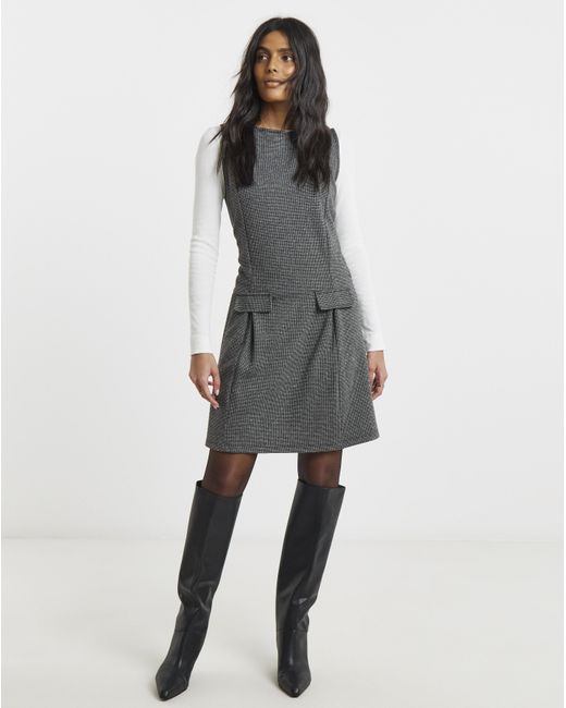 Simply Be Multicolor Jersey Jacquard Shift Dress