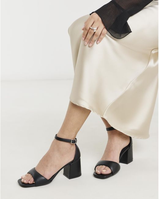 Simply Be Natural Barely There Sandals Extra Wide Fit