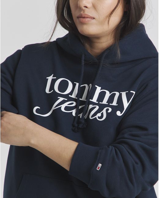 Tommy Hilfiger Blue Logo Hoodie