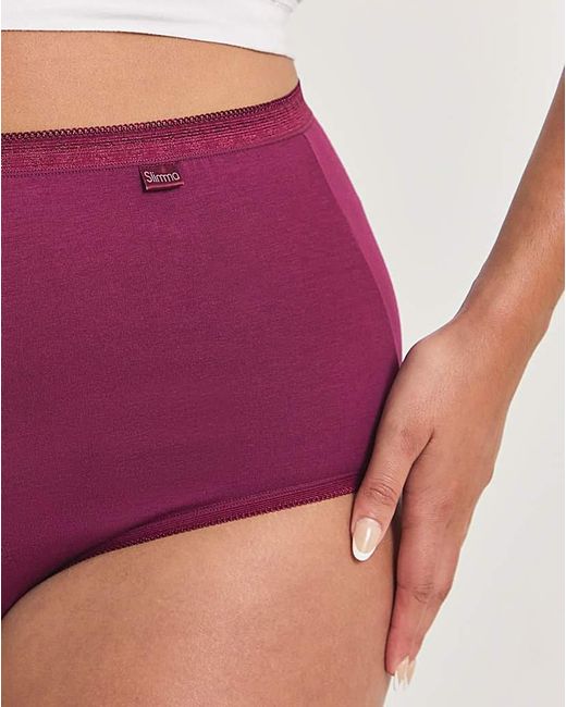 Slimma Pink 4 Pack Full Fit Knickers