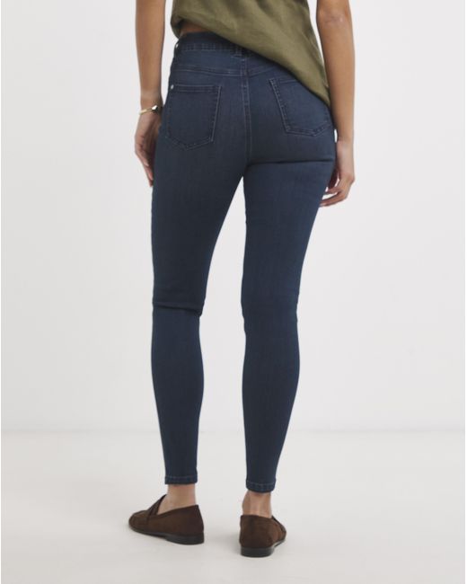 Simply Be Blue Stretch Denim Skinny Jeans