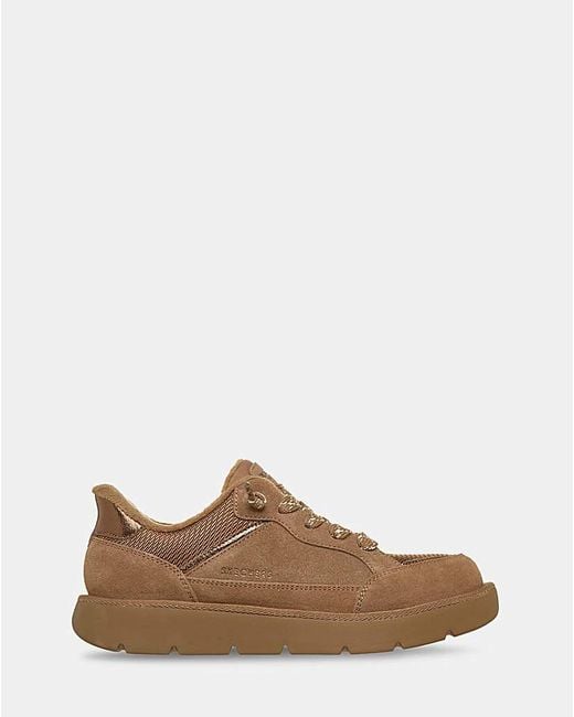 Skechers Brown Keepsakes Cozy Hiker D Fit