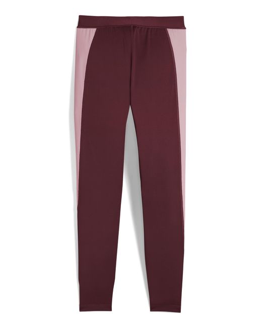 PUMA Red Training Colourblock Leggings
