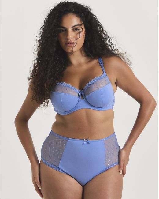 Pretty Secrets Pink 2 Pack Rachel Embroidery Deep Brief