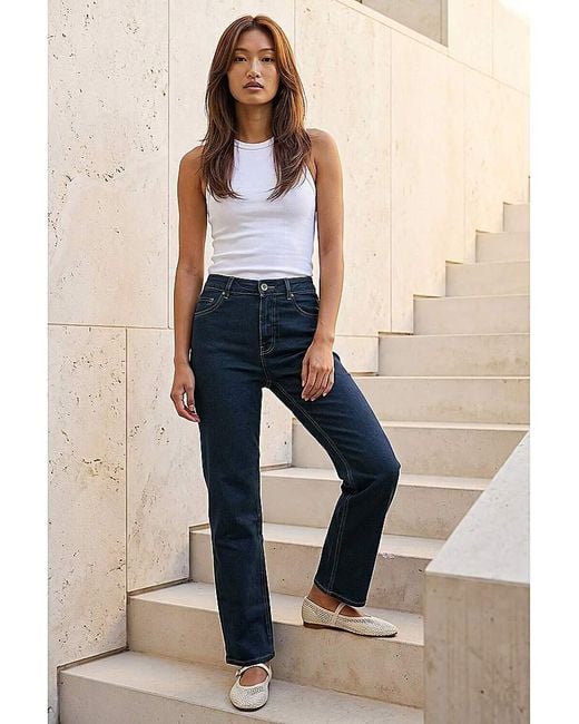 Roman Blue Roman Straight Leg Stretch Jeans