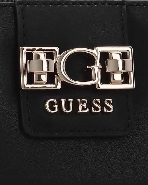 Guess Black Jane Medium Zip Around Wallet