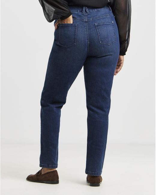 Simply Be Blue Super Stretch Denim Slim Jeans