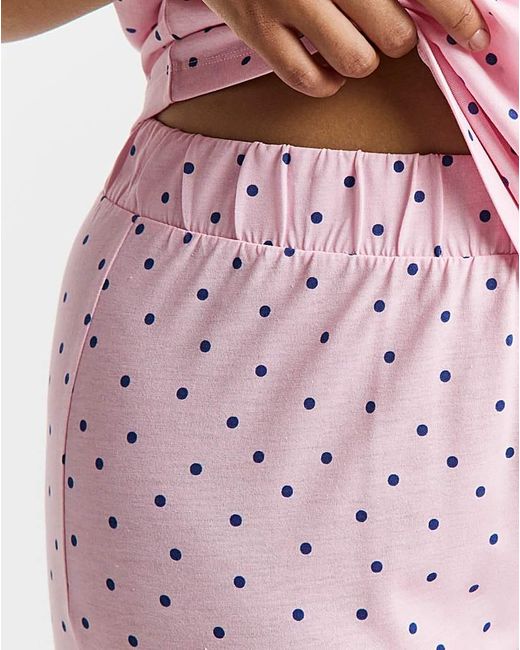 Pretty Secrets Pink Back To Basics Pj Set