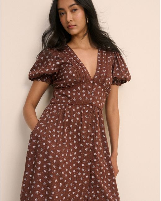 Nobody's Child Natural Nobodys Child Frances Midi Dress
