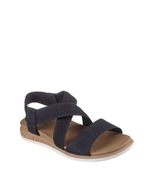 Skechers Black Desert Kiss Wide Sandals
