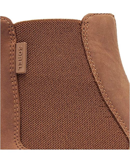 Sorel Brown Explorer Chelsea Boot