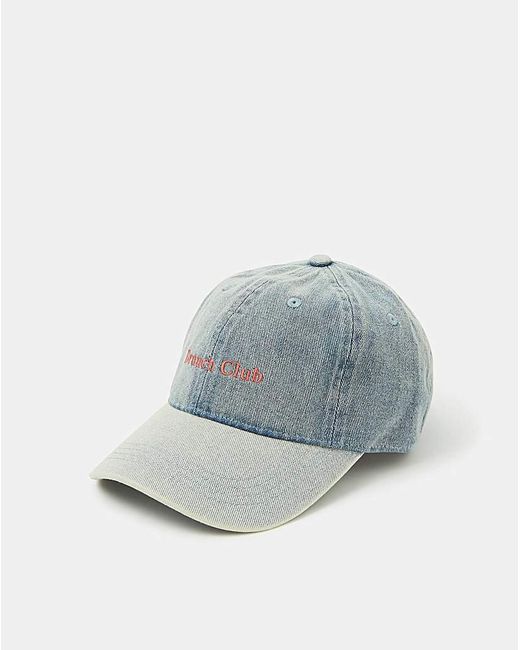 Accessorize Blue Brunch Club Cap