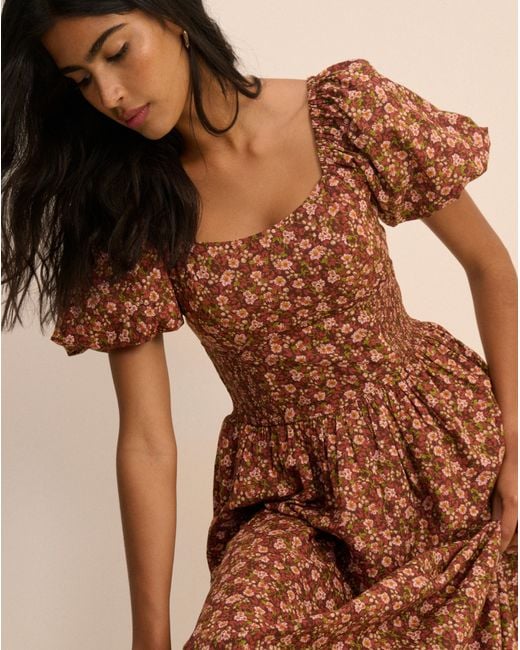 Nobody's Child Brown Nobodys Child Mara Midi Dress