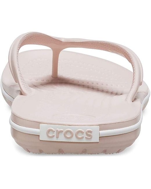 CROCSTM White Crocband Flip