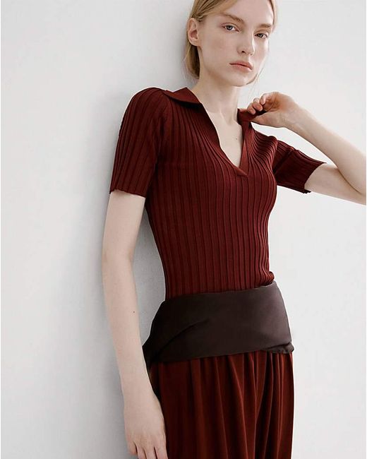 Mango Red Sweater Lope