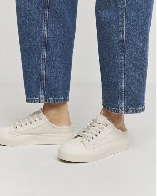 Simply Be Blue Raw Edge Trainer