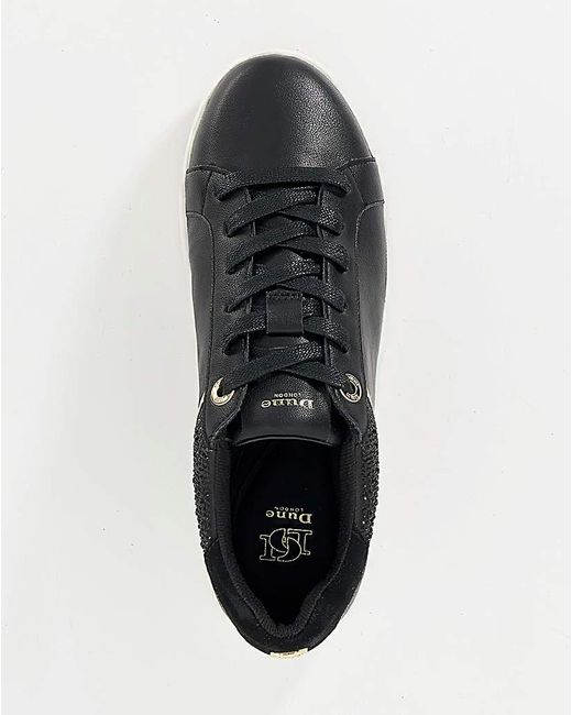 Dune White Platform Trainers D Fit