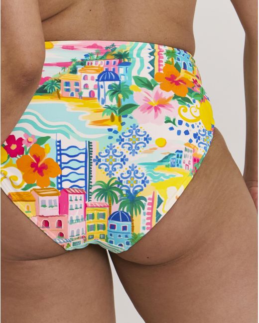 MAGISCULPT Blue High Waist Bikini Brief