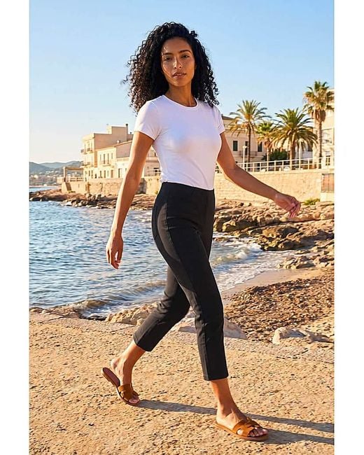 Roman Blue Roman 3/4 Length Stretch Elastic Trouser