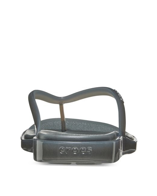 CROCSTM White Miami Jelly Round Toe Flip