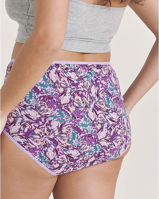 Pretty Secrets Multicolor 6 Pack Full Brief Knickers