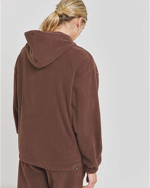PUMA Brown Essentials Winterized Hoodie
