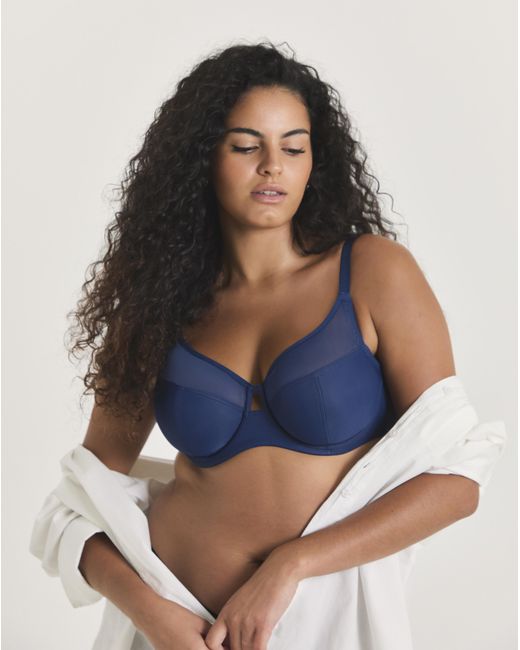 Pretty Secrets Blue 2 Pack Mesh Minimiser Bras