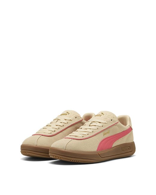 PUMA Pink Club Klassika Suede Trainers