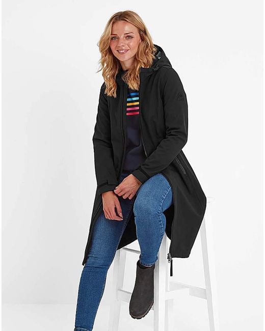 TOG24 Black Tog24 Softshell Long Jacket