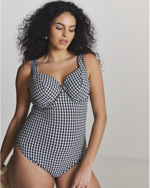 MAGISCULPT Gray Underwired Swimsuit