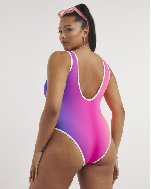 Ellesse Pink Diante Fade Swimsuit