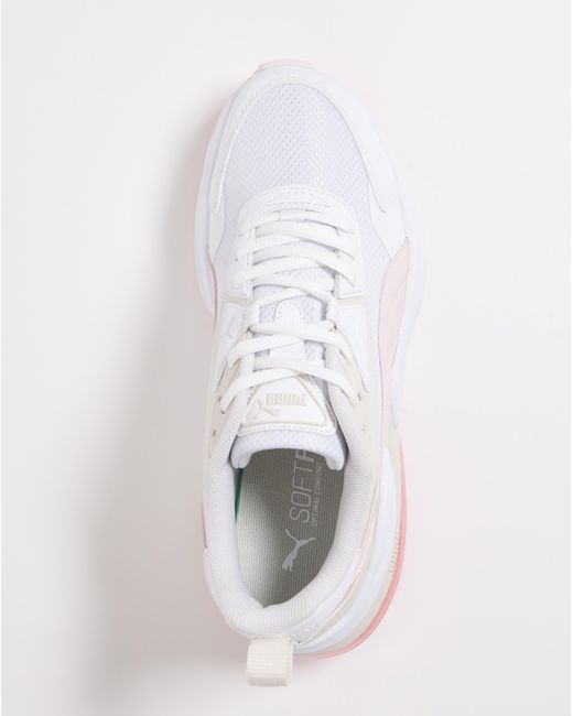 PUMA White Vis2K Trainer