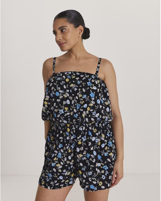 MAGISCULPT Blue Bandeau Playsuit