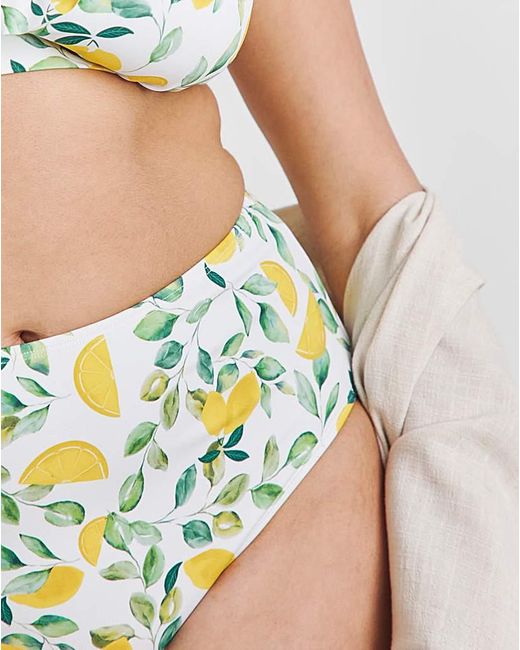 Simply Be White Value 2 Pack Bikini Briefs